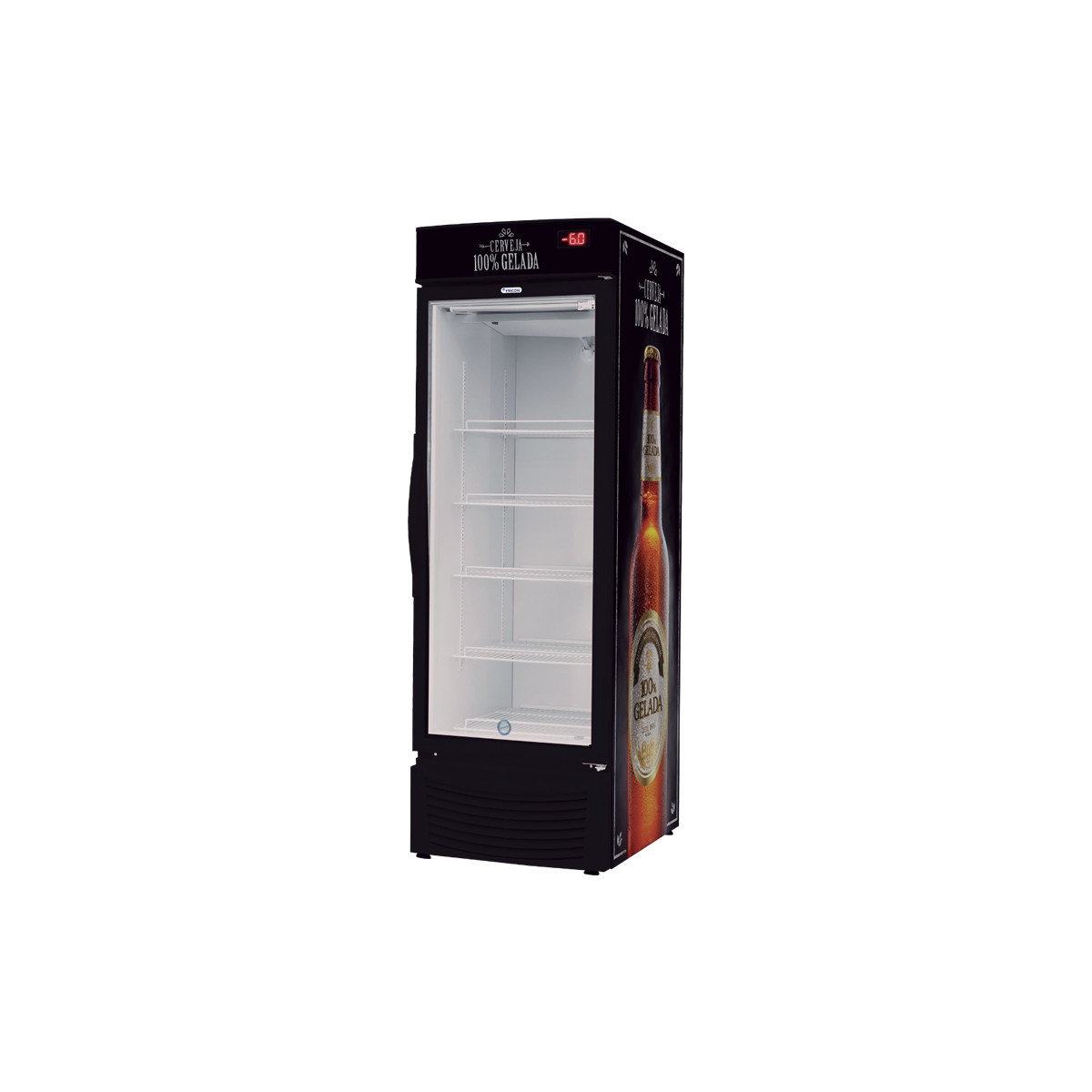 CONSERVADOR VERTICAL DE CERVEJAS 431L - PORTA DE VIDRO