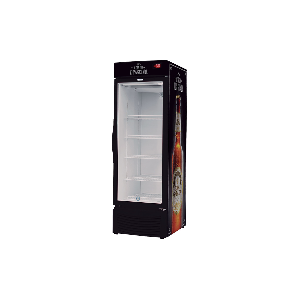 CONSERVADOR VERTICAL DE CERVEJAS 565L - PORTA DE VIDRO