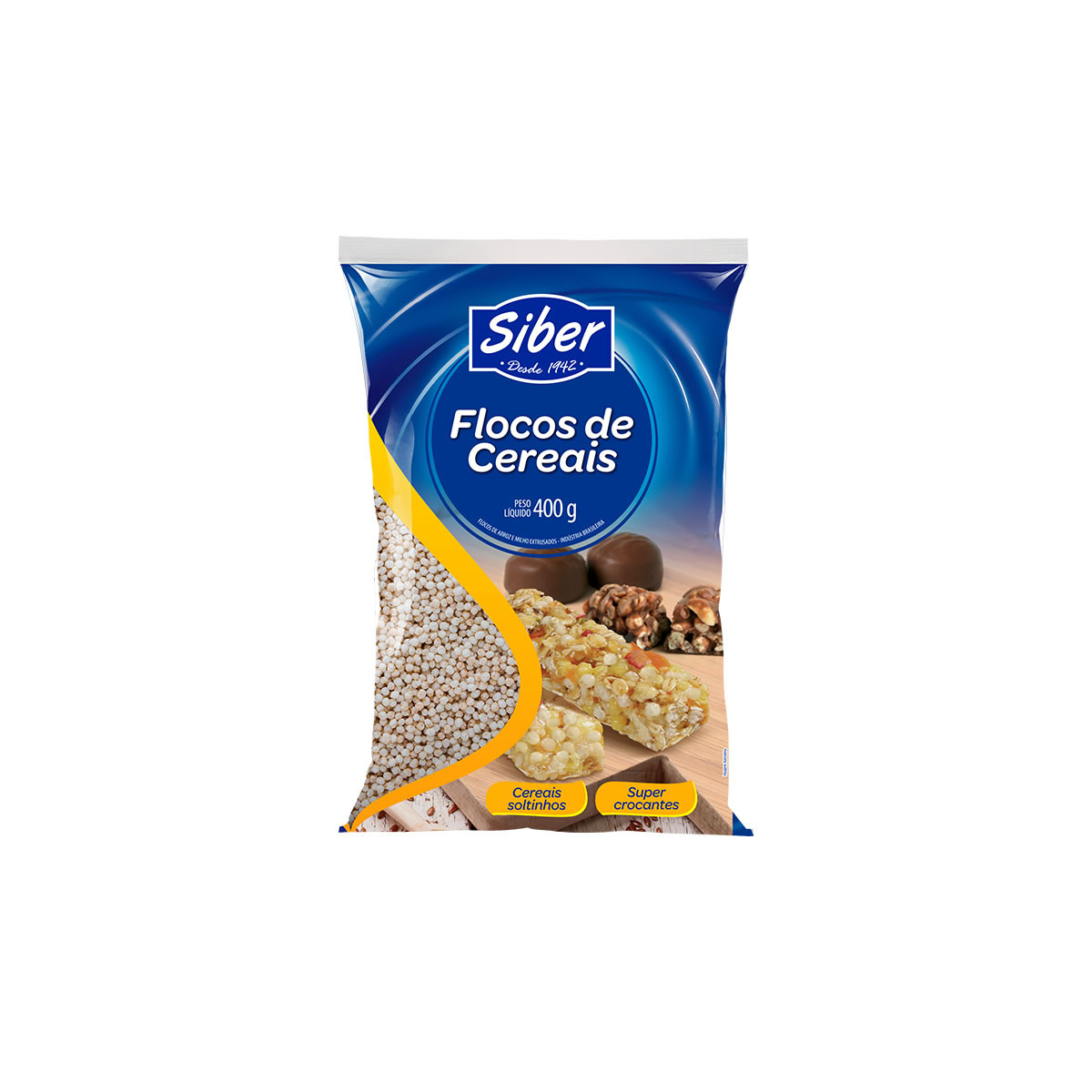 FLOCO DE CEREAIS SIBER - 400G