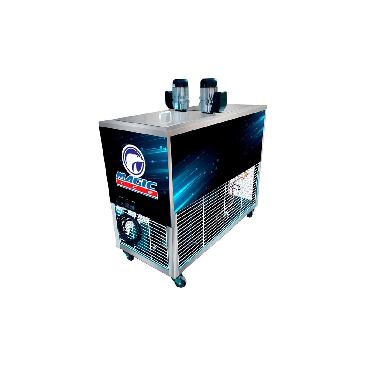 MÁQUINA PICOLETEIRA E PALETA MEXICANA MI-400 PLUS MAGIC ICE