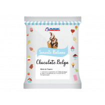 BASE PARA SORVETE ITALIANO E SOFT MAGIC ICE - SABOR CHOCOLATE BELGA