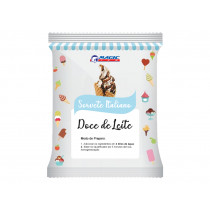 BASE PARA SORVETE ITALIANO E SOFT MAGIC ICE - SABOR DOCE DE LEITE