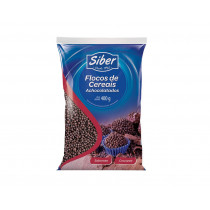 FLOCOS DE CEREAIS E ACHOCOLATADOS SIBER - 400G