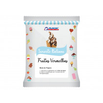 BASE PARA SORVETE ITALIANO E SOFT MAGIC ICE - SABOR FRUTAS VERMELHAS