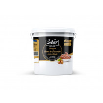 VARIEGATO SIBER CREME DE CHOCOLATE COM AVELÃ 4KG