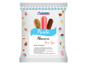 BASE PARA PICOLÉ BASE ÁGUA MAGIC ICE - SABOR ABACAXI