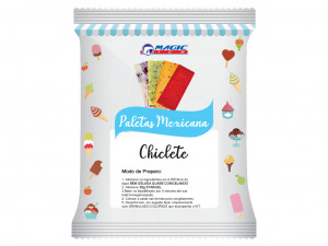 BASE PARA PALETA BASE LEITE MAGIC ICE - SABOR CHICLETE