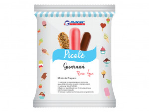 BASE PARA PICOLÉ BASE ÁGUA MAGIC ICE - SABOR GUARANA