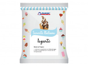 BASE PARA SORVETE ITALIANO E SOFT MAGIC ICE - SABOR IOGURTE