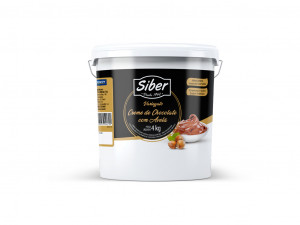 VARIEGATO SIBER CREME DE CHOCOLATE COM AVELÃ 4KG